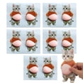 thumbnail image 1 of Butée de Porte en Silicone Chat Mignon Anti-Collision avec Tampons et Outils Sans Pelage, 1 of 8