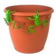 thumbnail image 1 of Land & Sea LS1218WF Grenouille aux Yeux Rouges Cintre de Gardien de Pot Mince & 44; Vert - Lot de 2, 1 of 1