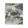 thumbnail image 2 of Homestyles Grenada Khaki Gray Aluminum Outdoor Dining Table, 2 of 2