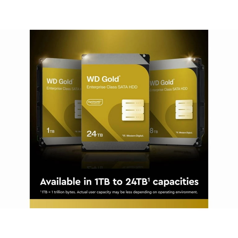WD Gold WD8005FRYZ 8TB 7200 RPM 256MB Cache SATA 6.0Gb/s 3.5