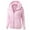 Pink, variant on TQWQT Fuzzy Fleece Winter Coats for Women Plus Size Zip Up Hoodie Lightweight Cardigan Jackets Sherpa Coats with Pockets Pink 2XL