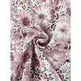 thumbnail image 4 of INSPIRE CHIC Blouse Florale Transparente à Col Contrasté pour Femmes, 4 of 6