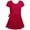 Red, variant on Larisalt Toddler Girl Dresses Short Sleeve Ballet Dance Dress Outfit Baby Girl Summer Clothes Age 1-12