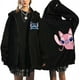 thumbnail image 4 of Sudadera con capucha de dibujos animados de Disney Stitch para mujer, ropa de calle de Manga, Harajuku, Anime, divertido, invierno, años 90, 4 of 5