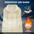 thumbnail image 4 of Uaswgudfs Women's Long Hooded Puffer Vest, Sleeveless Winter Jacket with Pockets - Casual Outerwear Beige 2XL, 4 of 9