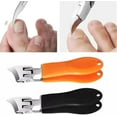 thumbnail image 3 of Slanted Nail Clippers, Wide Jaw Opening Anti-Splash Slanted Nail Clipper, Liberyta Wide Jaw Opening Anti-Splash Slanted Nail Clipper, Ultra Sharp Stainless Steel Nail Clippers, 3 of 8