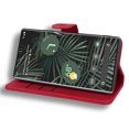 thumbnail image 5 of Allytech Case for Google Pixel 6 Pro Case, Premium PU Leather Slim Fit Credit Cards Holder Kickstand Shockproof Protective TPU Back Cover Wallet Case for Google Pixel 6 Pro, Red, 5 of 6