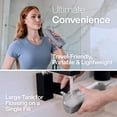 thumbnail image 5 of AquaSonic Icon Electric Water Flosser - 150ml Tank,  Cordless Rechargeable, Waterproof, Portable Oral Irrigator - Silver, 5 of 7