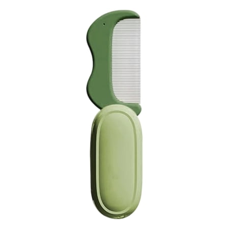 Dog Grooming Brush, Cat Grooming Coat Care Comb, Foldable Hair Remover Tool, Soft Bristles Undercoat Dematting, Easy Bathing & Cleaning