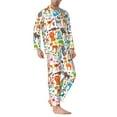 thumbnail image 3 of Kll Animals Sleepwear Mens Flannel Pajamas,Long Cotton Pj Set, 3 of 9