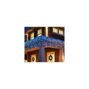 Holiday Time 17.67 ft, 300 Count Blue Incandescent Twinkling Icicle Christmas Lights