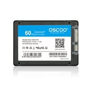 OSCOO SATA III 6Gb/s 2.5" / 7mm 60G Internal Solid State Drive SATA3 SSD for PC Laptop Desktop