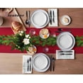 thumbnail image 4 of Christmas Tree Pine Needles Candy Bow Table Runner Wedding Decor Table Cover Christmas Decoration Holiday Party Tablecloth, 4 of 4