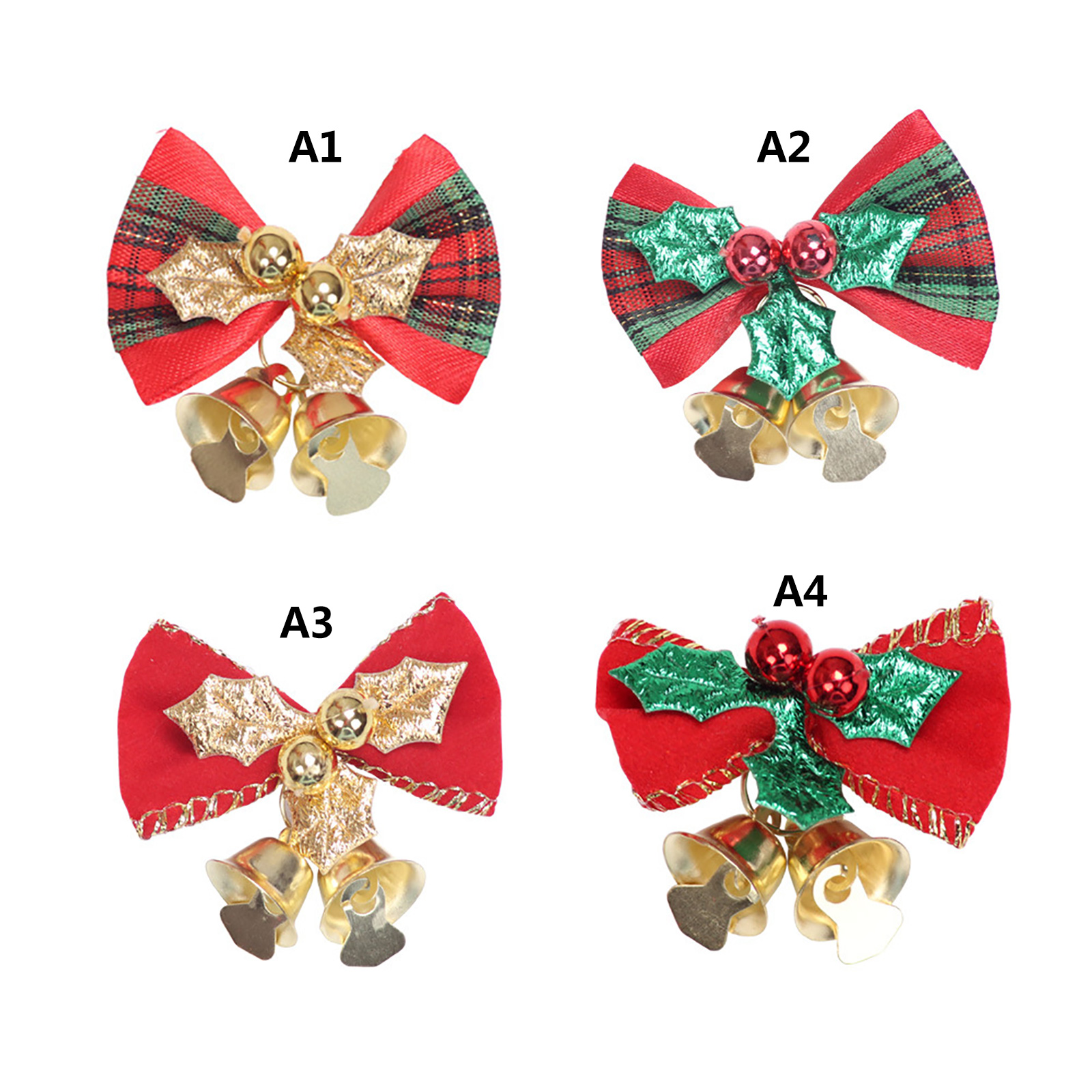 Christmas Bells Cake Topper Accessories Diy Bow Bells Christmas Tree Decorations  Ornaments Christmas Gift Box Packaging - Temu Austria