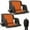 2Pack-Wide 21'', variant on Slsy Heated Massage Stadium Seat for Bleacher w/Back Support, 21" Portable Lightweight Heating Bleacher Chair, 3 Levels of Heat&Massage, 6 Reclining Positions for Indoor Stadiums, Baseball Stadiums