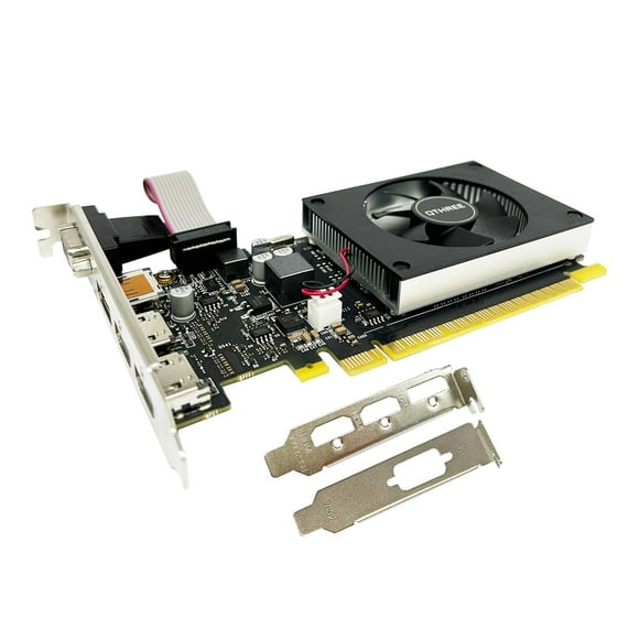 Tarjeta gráfica QTHREE GT 730 4GB 64Bit DDR3 para juegos de PC