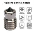 thumbnail image 4 of 3PCS Hardened Steel Nozzle Replacement, High Extruder Nozzles for Lab  3D Printer, Extruder Hotend Nozzle, with, 4 of 7