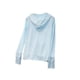 thumbnail image 2 of Qarigey Abrigo Ropa de protección solar Sudadera con capucha Protector solar Chaqueta elástica para exteriores Ropa deportiva Prendas para la parte del cuerpo Azul L, 2 of 6