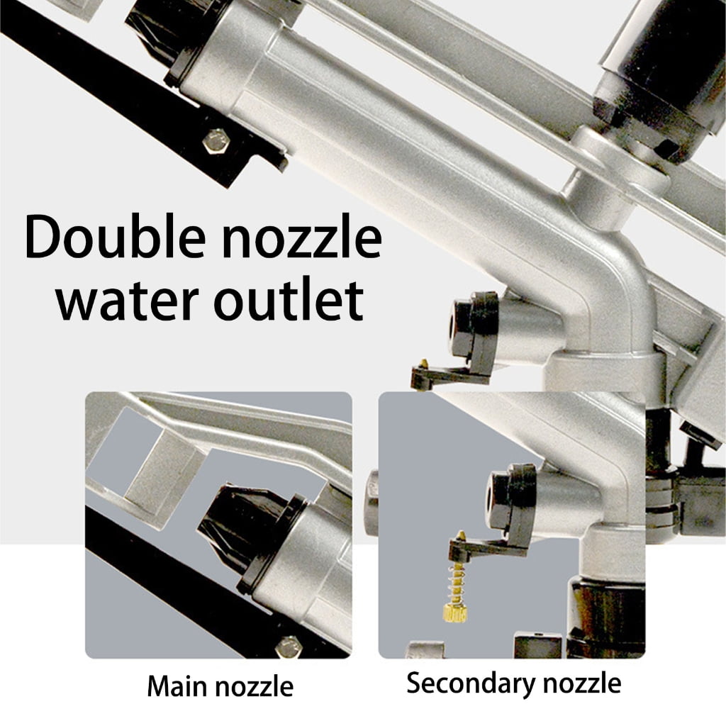 Adjustable Automatic Rotating Sprinklers For Lawn And Yard Irrigation