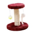 thumbnail image 4 of Rascador Para Gatos Yinane Poste Con Pelota De Juguete Rojo, 4 of 8