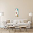 thumbnail image 3 of Global Gallery's 'Beach Bums Golden Surf Board' By Michael Mullan Stretched Canvas Wall Art, 3 of 4