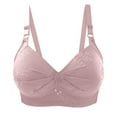 thumbnail image 3 of Patlollav Womans Bras Gathered Together Plus Size Daily Bra Underwear No Rims, 3 of 6