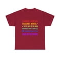 thumbnail image 2 of Earth Is Not Flat Vaccines Work Funny Science T-Shirt, 2 of 2