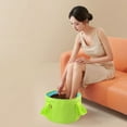 thumbnail image 6 of PPgejGEK Travel Foldable Foot Bath Basin 33x33x18.5cm/12.99x12.99x7.28in Portable Collapsible Wash Bucket for Camping Outdoor Home Use Storage Bag Included, 6 of 6