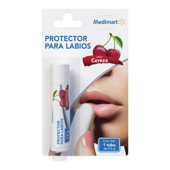 Protector labial Medimart sabor cereza