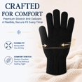 thumbnail image 6 of Yacht & Smith Winter Gloves For Men & Women, Warm Thermal Cold Resistant Bulk Packs (48 PACK ASST A), 6 of 8