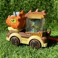 thumbnail image 5 of Gifts for Kids! Fwttom Toy Cars, Universal Dinosaur Car Spray Engineering Car Sound and Light Kids Gift Kids Toys, 5 of 8