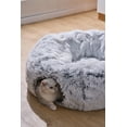 thumbnail image 2 of PetPals Fluffy 2-in-1 Cat Tunnel with Cat Bed & Toy-Khione, 2 of 11