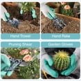 thumbnail image 4 of Juego de herramientas de jardín WORKPRO de aluminio resistente, 5 piezas con bolsa, 4 of 7