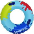 thumbnail image 1 of Pool Float inflatable Swim Ring Adult Swim Ring Summer Floating Ring with Handle, 1 of 8