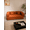 Orange + Dining Room + American Traditional + Foam + Polyester + Foam,Metal, variant on Compression Floor Sofa Bed with Pillows, Corduroy, Antique Grey, 78.7 Inch