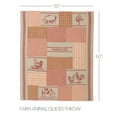 thumbnail image 4 of VHC Brands Sawyer Mill Red Motif Pillows (60x50 Animal Throw), 4 of 4