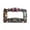 A, variant on Luckky 250th Anniversary Commemorative License Plate Frame,United States 250 Year American Car Plate Frame,License Plate Holder,Aluminum License Plate Frame Fits Standard