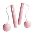 thumbnail image 1 of Almencla Cordless Jump Rope LCD Digital Display Weighted for Home Gym Fitness Workout Pink, 1 of 8