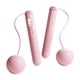 thumbnail image 1 of Cuerda para saltar inalámbrica, profesional, con función de cuenta atrás, cuerda para saltar sin cuerda para gimnasio en casa, entrenamiento físico, Rosa, 1 of 8
