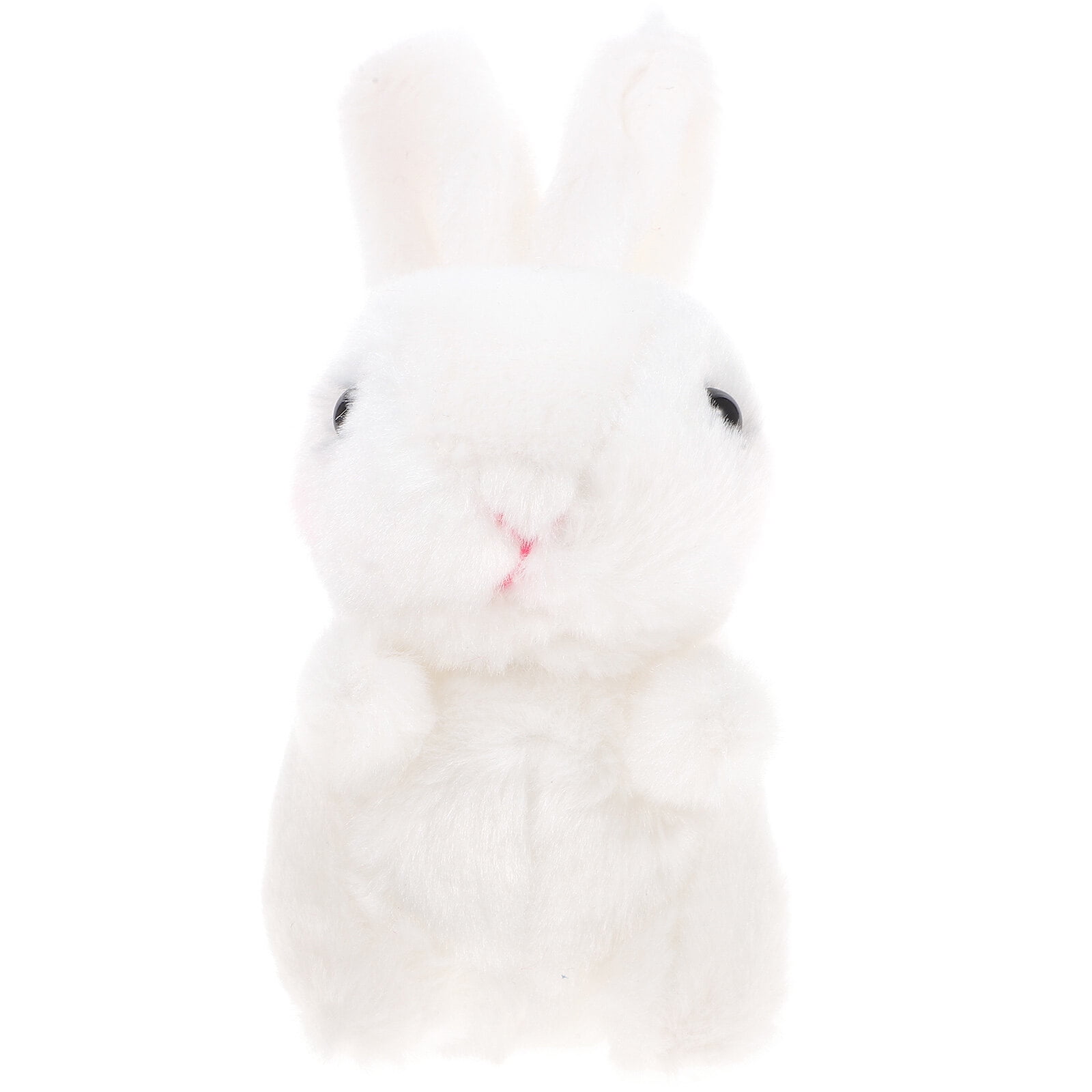 Plush Rabbit Keychain Backpack Charm Stuffed Animal Keyring Backpack