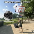 thumbnail image 6 of Kids Basketball Hoop Outdoor 4.82-8.53ft Adjustable, Portable Basketball Hoops & Goals for Kids/Teenagers/Youth in Backyard/Driveway/Indoor, with Enlarged Base and PC Backboard, 6 of 8