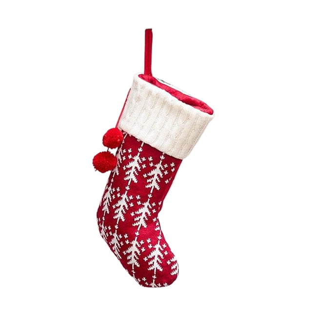 Advancent Calcetín de regalo de Navidad Elija 5 estilos para decoración del hogar Aspecto de moda Decoración navideña Kits de decoración para fiestas tipo+4