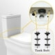 thumbnail image 3 of 4PCS Universal Toilet Tank to Bowl Bolts Kit, Heavy Duty, Waterproof Stainless Steel with Extra Long, 3 of 5