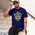 thumbnail image 3 of La Galaxy Tshirt Men'S Basic Short Sleeve Cotton Tee For Daily Wear, 3 of 4
