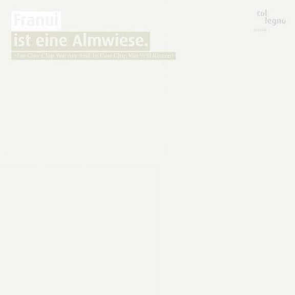 Ist Eine Almwiese (Vinyl)