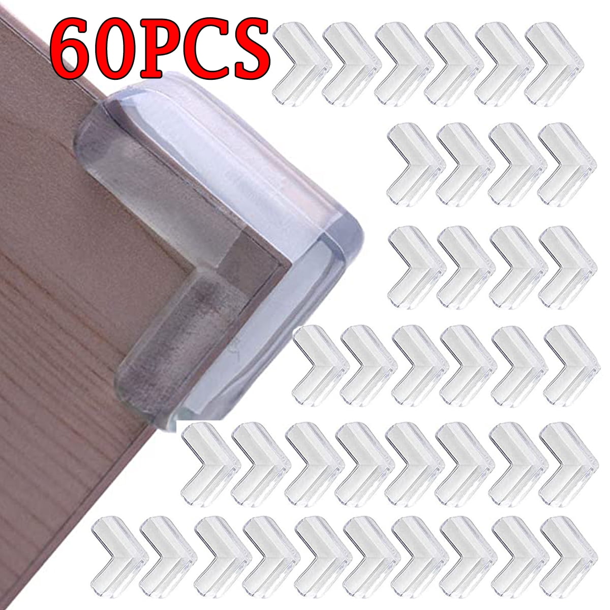Corner Protectors for Kids, 60 Pack Safety Corner Protectors Guards