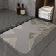 thumbnail image 5 of Alfombrilla de baño de diatomita | Alfombra de poliéster antideslizante y absorbente de agua | Alfombrilla multicolor de secado rápido y duradera para la entrada del baño, ducha, inodoro, lavabo y, 5 of 8