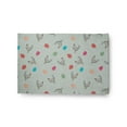 thumbnail image 5 of Simply Daisy 5' x 7' Breezeway Green Chickens and Eggs Easter Chenille Rug, 5 of 5
