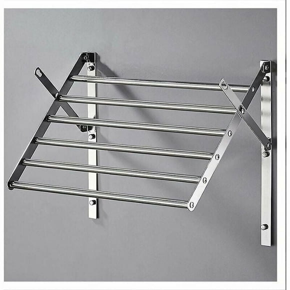 Heavy Duty Wall Mounted Drying Rack, Sturdy And Durable, Portable With Easy Installation For Home