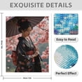thumbnail image 3 of Diamond Art Kits for Adults - 5d Cherry Blossom Kimono Elegance Diamond Painting for Adults, Diamond Art for Adults Beginners, Diamond Painting Kits for Adults for Home Wall Decor, 3 of 7